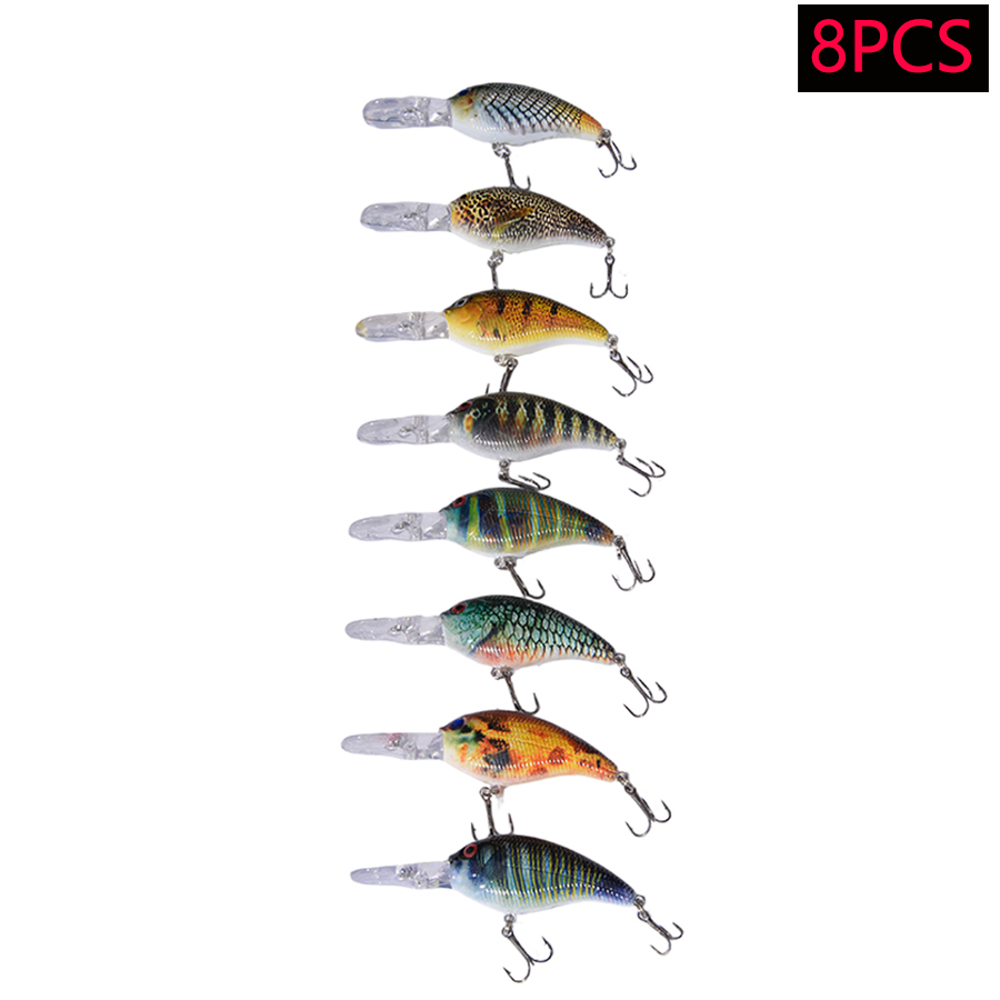 Set di 8 esche artificiali rig - Fishing Lure Jerkbait recensione e prezzo
