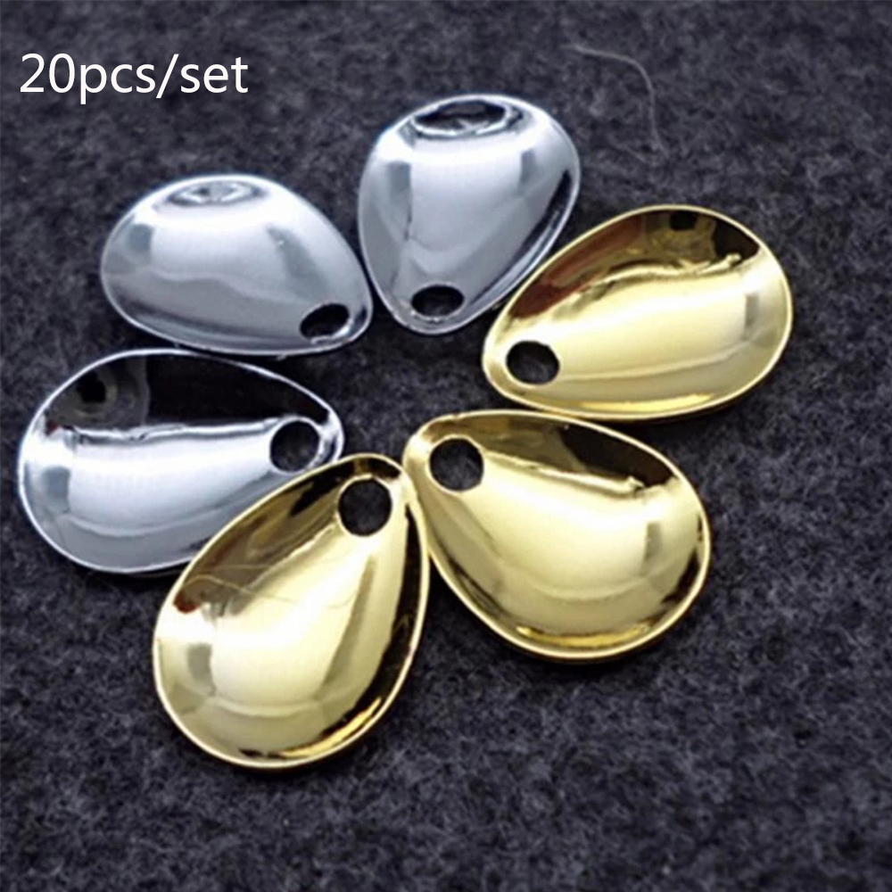 20 pz/lotto Fishing Spinner Ri - Fishing Lure Blade Bait recensione e prezzo