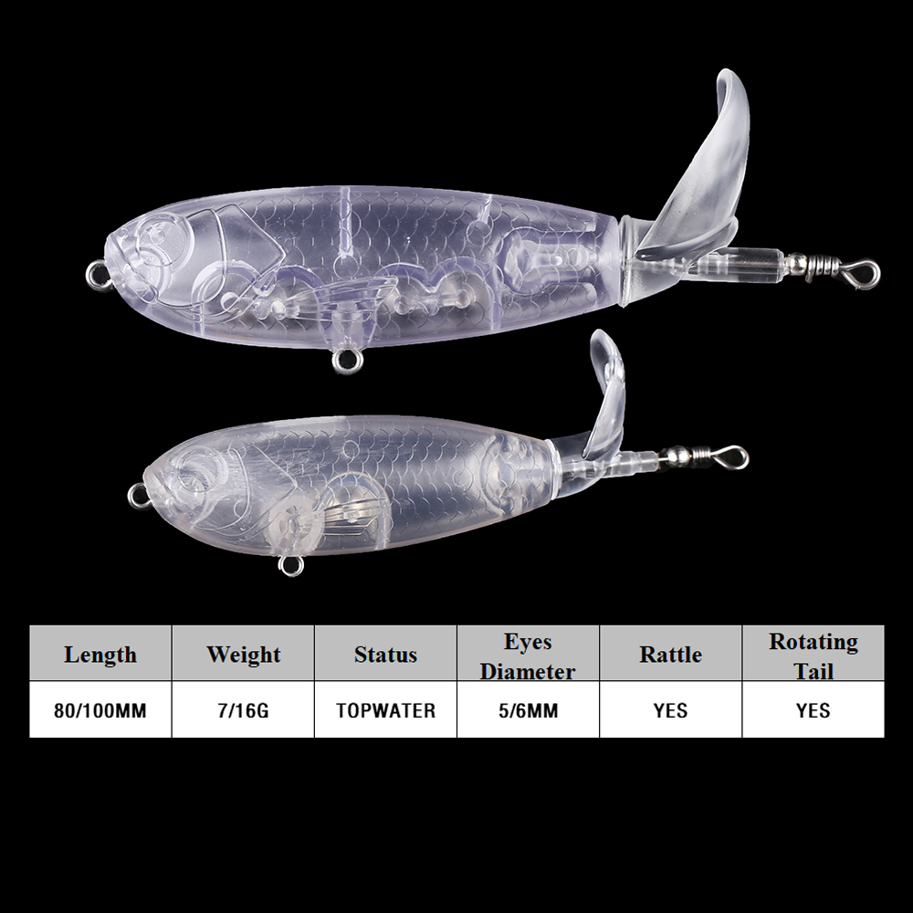 Chan'sHuang 20 pz non vernicia - Fishing Lure Popper recensione e prezzo