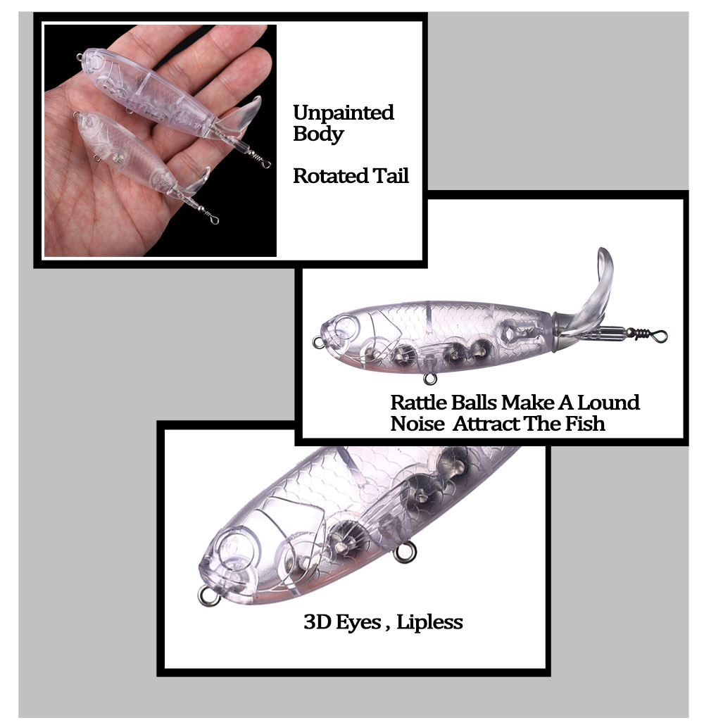Chan'sHuang 20 pz non vernicia - Fishing Lure Popper recensione e prezzo