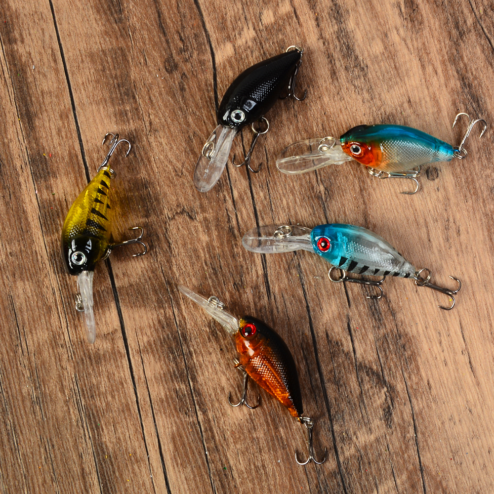 Set di 5 Esche Artificiali da  - Fishing Lure Crankbait recensione e prezzo