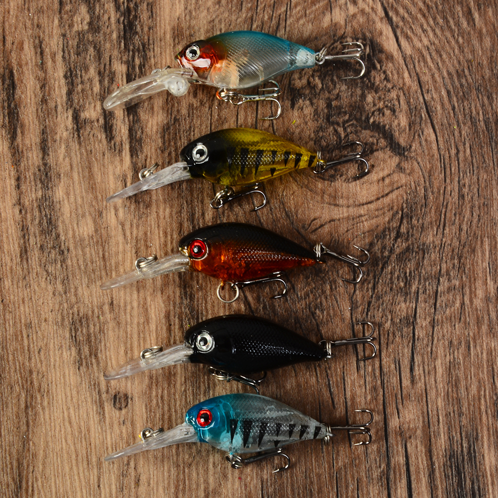 Set di 5 Esche Artificiali da  - Fishing Lure Crankbait recensione e prezzo