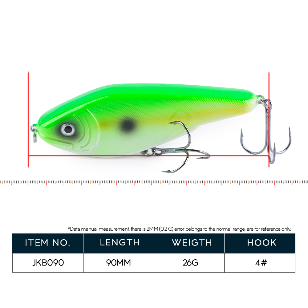 Hanlin NUOVO Glide Jerkbait 90 - Fishing Lure Crankbait recensione e prezzo