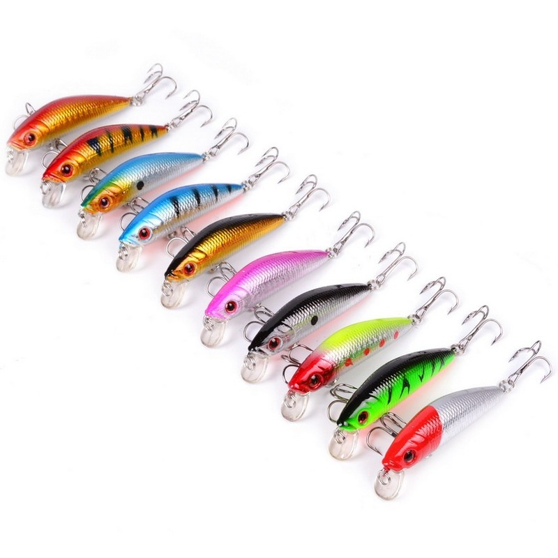 Esca da pesca 70mm 8g occhi 3D - Fishing Lure Crankbait recensione e prezzo