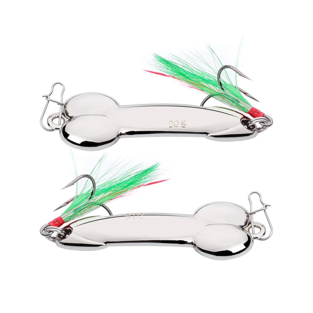 Esche da pesca a forma di pene - Fishing Lure Spoon recensione e prezzo