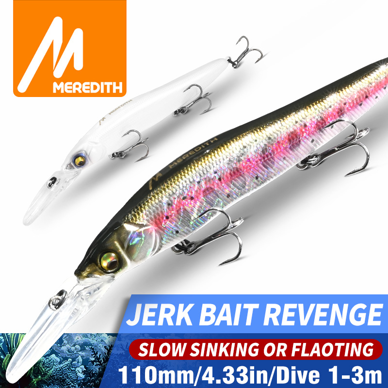 MEREDITH Minnow Wobbler Esche  - Fishing Lure Jerkbait recensione e prezzo