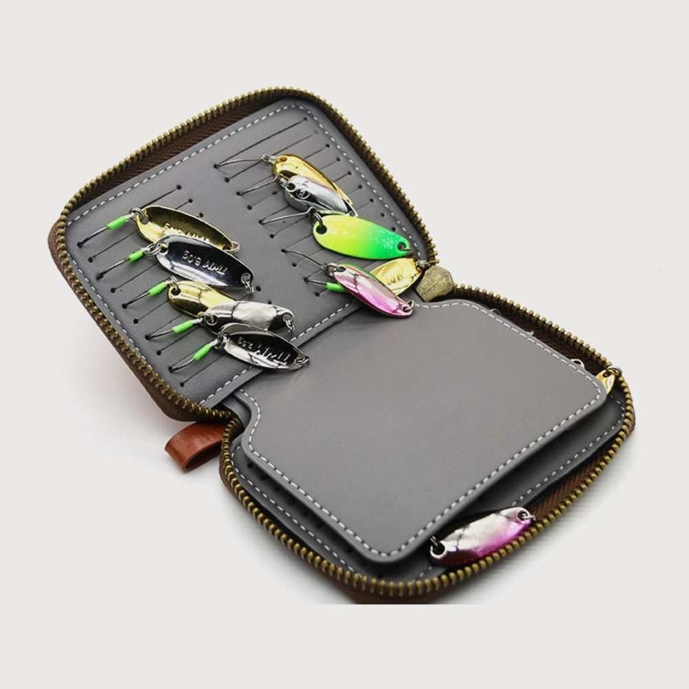 Borsa Porta Esche in Pelle PU, - Fishing Lure Spinner recensione e prezzo