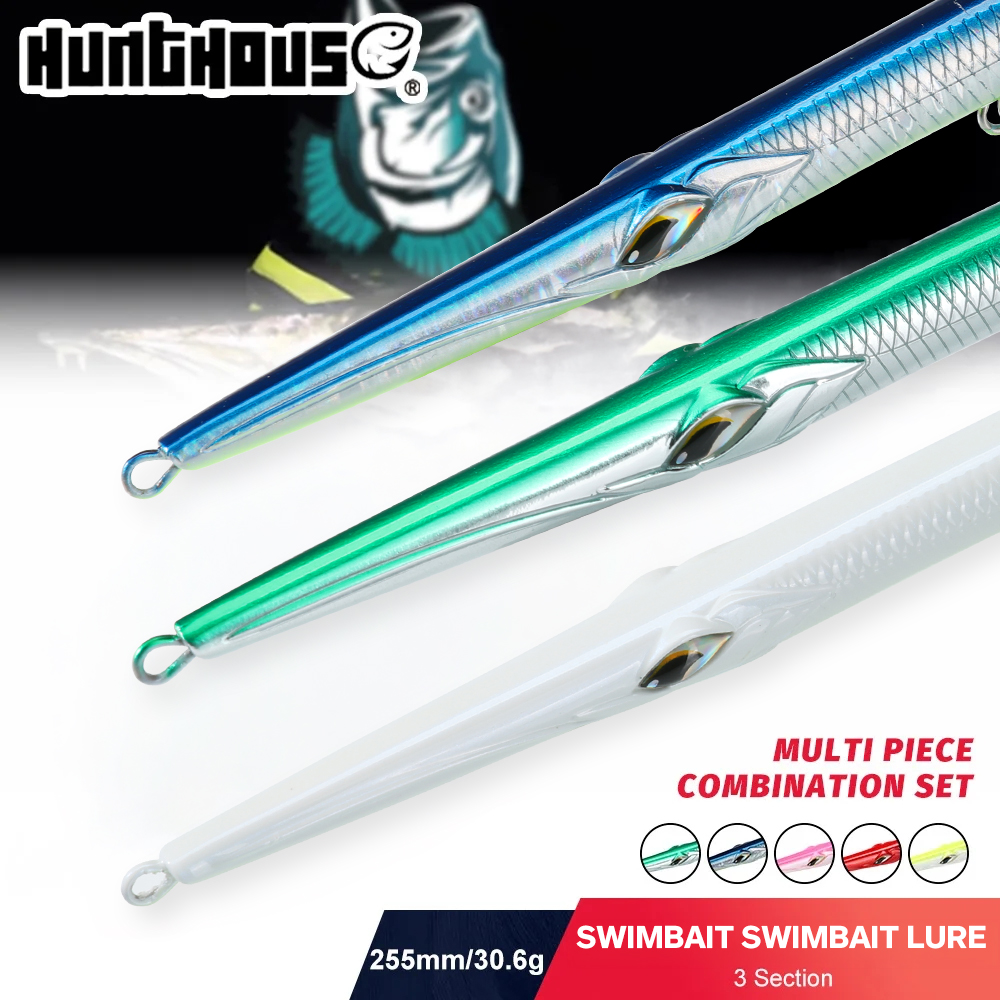 Hunthouse 3PCS Swimbait 255 Pe - Fishing Lure Popper recensione e prezzo