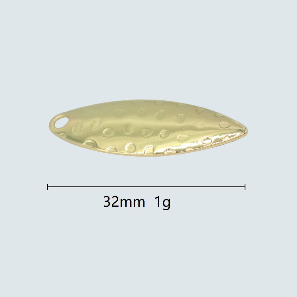 10 pz/lotto salice foglia pail - Fishing Lure Spinner recensione e prezzo