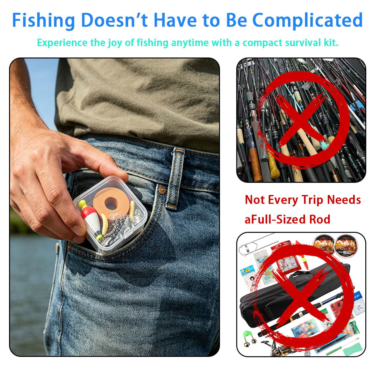 Set di attrezzatura da pesca p - Fishing Lure Kit recensione e prezzo