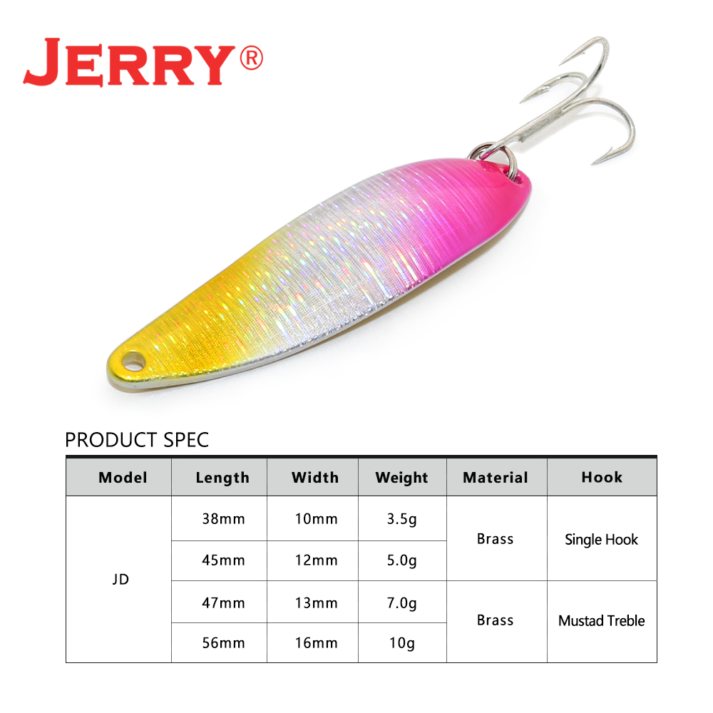 Jerry JD Artificial Spoon Lure - Fishing Lure Spoon recensione e prezzo