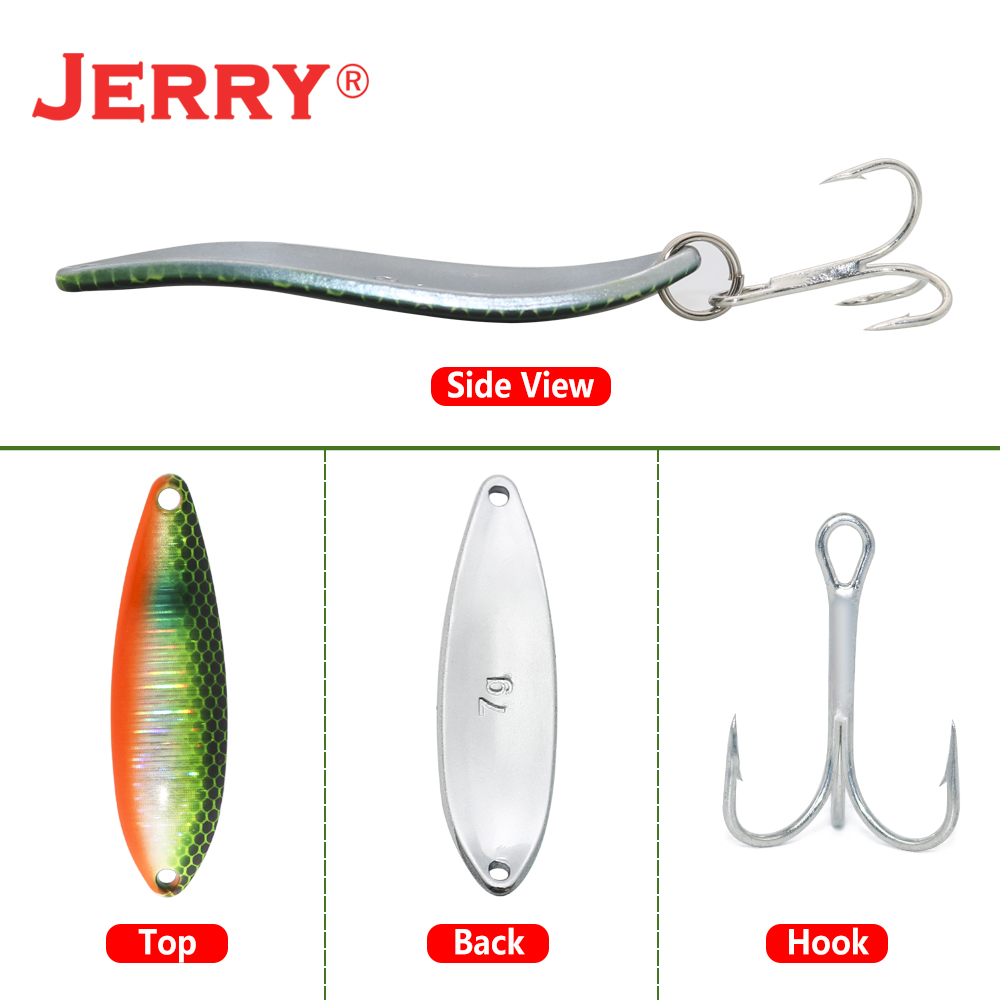 Jerry JD Artificial Spoon Lure - Fishing Lure Spoon recensione e prezzo