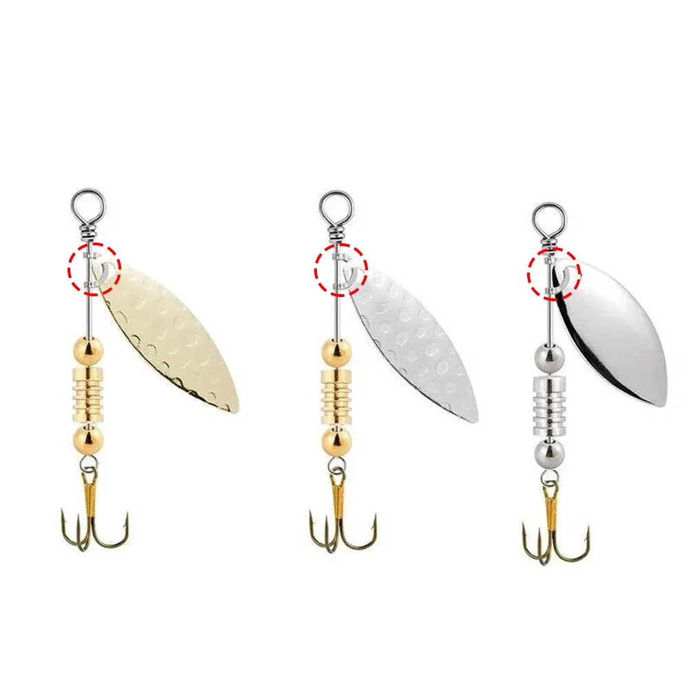 100 pz Pesca A Forma di U Clip - Fishing Lure Spinner recensione e prezzo
