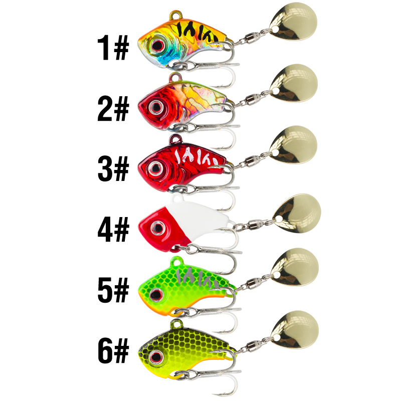 Set di 6 Esche Metalliche Rota - Fishing Lure Crankbait recensione e prezzo