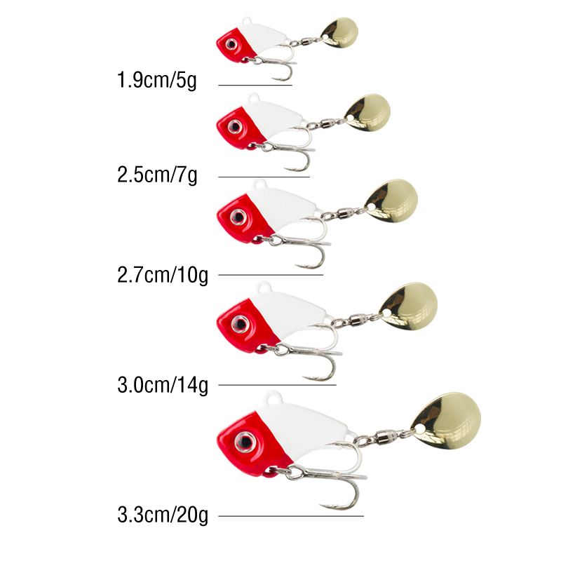 Set di 6 Esche Metalliche Rota - Fishing Lure Crankbait recensione e prezzo